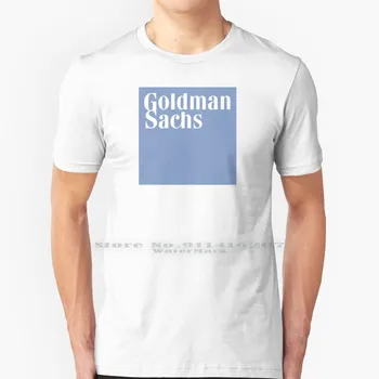 Goldman Sachs Logo T-Särk 100% Puhtast Puuvillast Goldman Sachs Wall Streeti Investeerimispanganduse Morgan Stanley Aktsia Turu Majandus