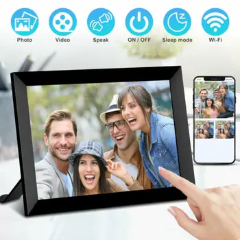 HD Smart WiFi Digitaalne pildiraam Ohutu Dispaly Puutetundlik Ekraan, Video, Pildi Album