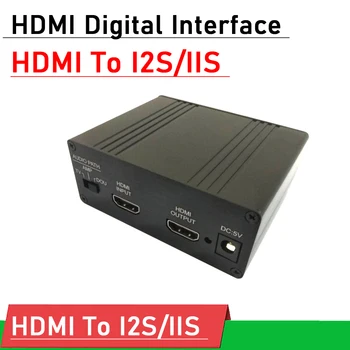 HDMI MHL Digitaalse Liidese Eraldi Väljavõte Audio I2S / kiudoptilised/ Coaxial HDMI I2S IIS PKT Toetust koaksiaal DOP F/ dekooder