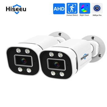Hiseeu1080P AHD Kaamera Väljas Veekindel Öise Nägemise Bullet CCTV Kaamera Valve Kaamera CCTV DVR System Security