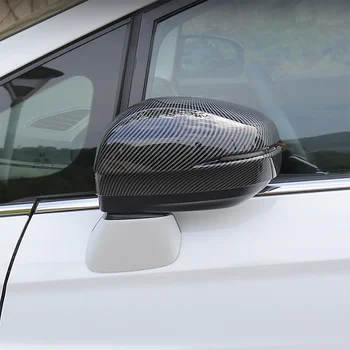 Honda Odyssey 2016-2021 2022 süsinikkiust ABS Auto tagauks Rearview Mirror Kaitsta Kate Sisekujundus Overlay Car Styling