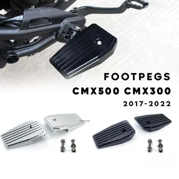 Honda Rebel CMX500 CMX 500 300 CMX300 Rebel500 2017-2022 Mootorratta CNC Toorik Lai Suu Pesulõksud Pedaalid Ülejäänud Footpegs Jalatugi