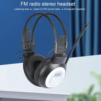 HRD-308S Bluetooth Kõrvaklappide Juhtmeta FM-Raadio ja Kaasaskantava 50-108MHz Kokkupandav Stereo-Peakomplekti, Õpilane