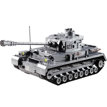 II maailmasõda 2 Sõjalise Armee Tegevus Arvandmed Panzer IV F2 Main Battle Tank Sõiduki ehitusplokid WW2 Tellised Mänguasjad Lastele Kingitused