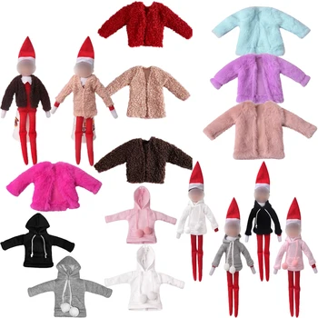 Jõulud Fairy Doll Riided -, Plüüš-Mantel Kevad Ja Sügis Fliis Kleit Määrata, Mänguasjad, Laste Aksessuaarid Kingitused (Ainult Riided)