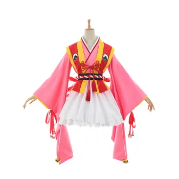 Kaardi Vangistaja Sakura Kinomoto Sakura Kimono Cosplay Kostüüm Etapp Riided , Täiuslik Kohandatud Teie jaoks !