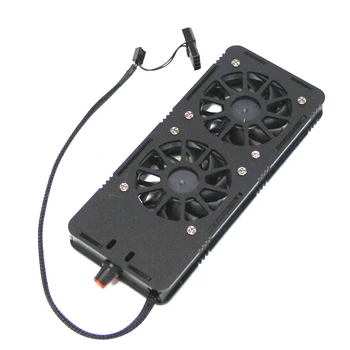 Kiirus-reguleeritud graafika kaardi backplane radiaator RTX3090 mälu jahutuse ventilaatori jaoks GPU3070/3080 graafika kaardi jahutus must
