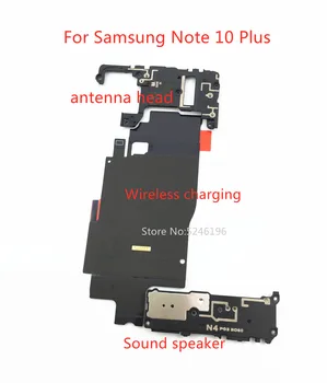 Kolme-töö Hooldus-Suluste Komplekt Samsung Galaxy Märkus 10 Pluss Note10+ Juhtmevaba laadimise juhatuse Heli kõlar, antenn juhataja