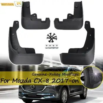 Komplekt Vormitud Muda Klapid Eest Mazda CX-8 CX 8 CX8 2017 2018 2019 2020 KG Mudflaps Splash Piirded Ees Taga Muda Klapp Porilauad Poritiib