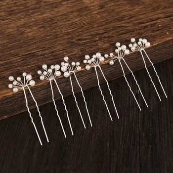 Korea Juuksed Kahvel U Kuju Metallist Klambri Külge Hairclip Pea Ehteid 1 Paar