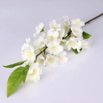 Kunstlik Sakura Lill Branch Simulatsiooni Silk Peach Blossom Pulm Tee Viib Koju Uuringu Office Desktop Lilled Kokkulepe