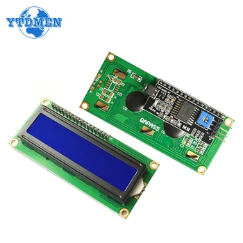 LCD1602 1602 LCD Moodul Sinine / Kollane Roheline Ekraani Iseloomu ekraan Moodul IIC/I2C Liides, 5V arduino jaoks moodulid