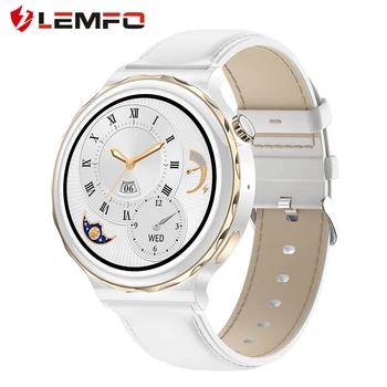 LEMFO HK43 Smart Watch Naised Naine Bluetooth Kõne Kohandatud Kiirklahvid IP68 WaterproofFitness Jälgimise Smartwatch 390*390 1.36 Tolli