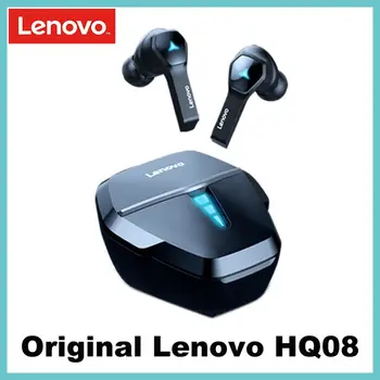 Lenovo HQ08 TWS Gaming Headset AAC HIFI Muusika Bluetooth-Kõrvaklapid Veekindel Sport Traadita Kõrvaklapid Koos Mikrofoniga Android ja IOS