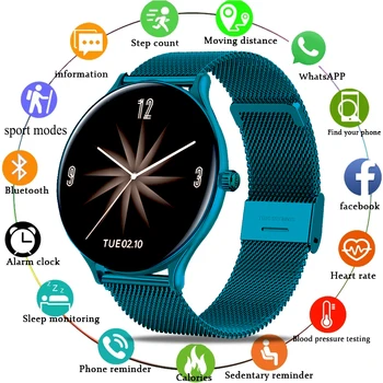 LIGE Uus Smart watch Südame löögisagedus, vererõhk vaadata IP67, veekindel Sport watch Fitness tracker Ios Android smart vaadata