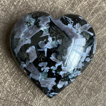 Looduslik Gabro Kristall Südame Kaunistamiseks Poleeritud Tervendav Armastus Rock Kvarts Kingitus Reiki Feng Shui Vaimne Ehteid