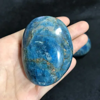 Looduslik kristall töötlemata kivi, sinine phospholimestone raw kivi 1tk
