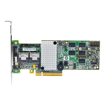 LSI00198 9260-8i SGL 8-Port 6Gb/s SATA/SAS W/ 512M Vahemälu, RAID 0,1,5,6,10,50,60 PCI-Express, RAID Kaart,Uus, 3yrs Garantii