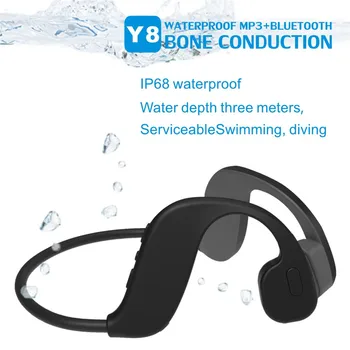 Luu Juhtivus Kõrvaklapid Ja8 Ujumine Bluetooth-Peakomplekt 32GB MP3 IP68 Veekindel Töötab Fitness Sport Kõrvaklapid