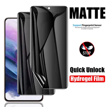 Matt eraelu Puutumatuse Hüdrogeeli Film Xiaomi Poco X4 X3 Pro F3 M3 GT Anti-Spy Screen Protector For Redmi Lisa 11 10 Pro Max 9 9S K20