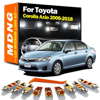 MDNG Canbus LED Interjööri Kaart Dome Light Kit Toyota Corolla Axio 2006-2013 2014 2015 2016 2017 2018 Auto Led Lambid Ei Vea