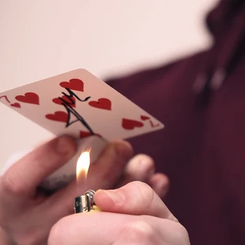 MELTY SININE/Punane (Trikk) poolt Jordaania Victoria Kaardi Magic ja Trikk Tekid Street Magic Rekvisiidid lähedalt Illusioonid Algajatele Lõbus
