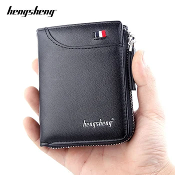 Mood väikeste meeste rahakott must lühike tõmblukk rahakott koos mündiga tasku Brändi pehme Pu nahk mees, kaardi omaniku disainer mees raha kotti