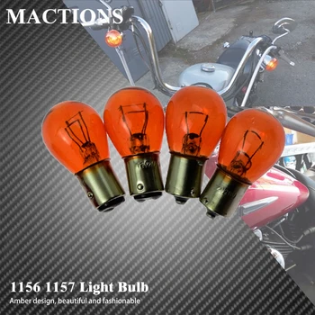 Mootorratta 4TK 1156 1157 suunatulede Indikaator Lamp Auto LED Hõõgniidi Piduri Stop Lambid 12V Jaoks Motorcycle Touring Dyna