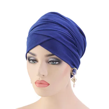 Naiste Puuvillane Hijab Pea Wrapid Moslemi Pikk Saba Turban Kapoti Femme Musulman Headscarf Turbante Müts Lady Juuksed Tarvikud Sall