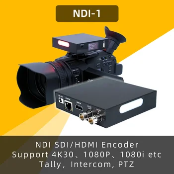 [NDI-1] SDI HDMI NDI Kodeerija 4k30 1080P60 NDI5 Ühtivad Intercom madal latentsus