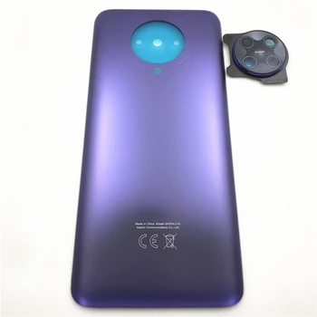 Originaal Klaas Xiaomi Poco F2 Pro Back Patarei Kaane Taga Korpus Ukse Klaas Puhul Kaamera Objektiiv + Liim Kleebis