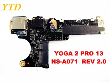 Originaal Lenovo JOOGA 2 PRO 13 USB-board Audio juhatuse JOOGA 2 PRO 13 NS-A071 REV 2.0 testitud hea tasuta shipping