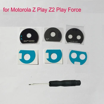 Originaal Motorola Moto Z Mängida Z2 Mängida Z2 Jõud E4 Pluss X4 Mobiiltelefoni Korpus Tagasi Kaamera Klaas Objektiivi Protector Kate + Tool