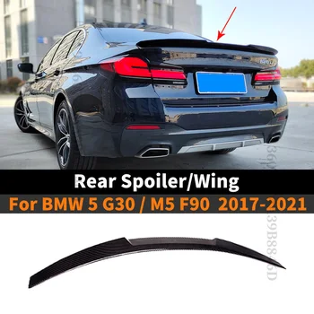 Pagasiruumi Saba Kilpi Tagumine Sport Spoiler Tiiva Splitter Stiil BMW 5 G30 F90 M5 G38 2017-2021 530i 540i 525i Tuning Facelift