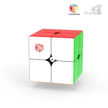 [Picube] QiYi Põletatud 2x2 MoFangGe Magnet Magic Kiirus Puzzle Cube Professionaalne Magnetid 2x2 Laste Mänguasjad lastele