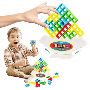 Puzzle 3D Blokeerida Tasakaalu Plokid lauamängud Lastele Täiskasvanute Hariduse Tower Tasakaalu Virnastamine Mänguasju Pere Mäng Partei Reisi