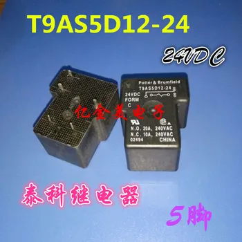 Relee T9AS5D12-24 24VDC relee 5 jalga 20A komplekt muutmine