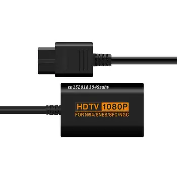 Retro Mäng Konsooli Video Adapter 1080P HDMI-ühilduvate Converter Signaali Konverteerimine Toetab PAL/NTSC jaoks N64/SNES/SFC/NGC