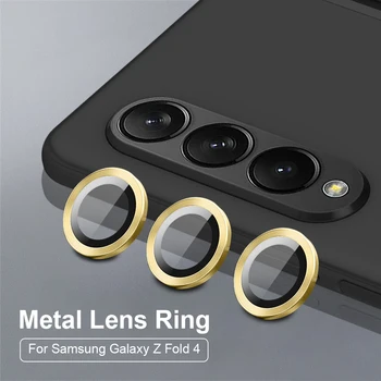 Samsung Galaxy Z Fold4 Kaamera Ekraan Kaitsja Puhul Zfold4 Zfold Murra 4 Tagakaas Metallist Rõngas Objektiivi Kaitseklaas Film
