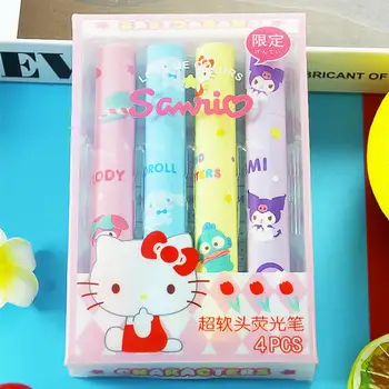 Sanrio Hellokitty Mymelody Kuromi Cinnamoroll Suure jõudlusega Markeri Key Line Sm Pen Tüdruk Süda Värv Käsi Konto Pliiats