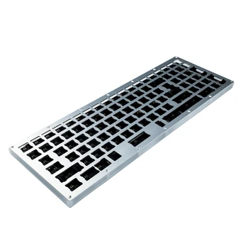 Sanwich 96 Hotswap Klaviatuuri Komplekt QMK KAUDU Underglow RGB ANSI ISO PCB CNC Alu Puhul MX Mehaaniline Klaviatuur DIY Nr Keycaps