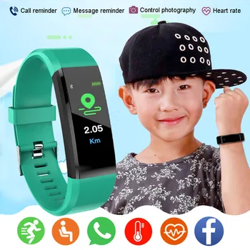 Silikoon Lapsed Smart Watch Laste Smartwatch Fitness Tracker Poistele Tüdrukud, Smart Kell, Sport Veekindel Lapse Smart-Vaata