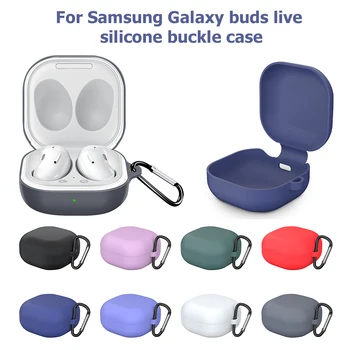 Silikoonist Case For Samsung Galaxy Pungad Live/Pro pungad 2 pro Juhul Anti-drop Põrutuskindel Pehme Juhul Galaxy buds2 Pungad Pro live kate