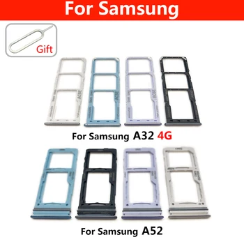 Sim-SD-Kaardi Salve Samsung A52 A72 A32 SIM-kaardi Kiip pesast Adapter Sahtli Osa