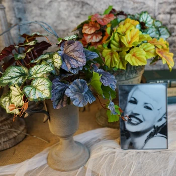 SunMade Päris Otsin Coloful Heuchera Kunstlik Taimed Home Decor Atificial Lilled Aia Kaunistamiseks Flower Arrangement DIY