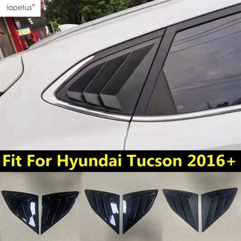Tagaklaasi Katiku Ventilatsioonirest Küljel Lõhik Paneeli Katta Sisekujundus Jaoks Hyundai Tucson 2016 - 2020 Carbon Fiber / Must Lisavarustus Välisilme