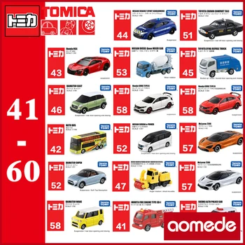 Takara Tomy Tomica Nr 41-Nr 60 Autod Kuum Pop 1:64 Lapsed Mänguasjad Mootorsõiduki Diecast Metal Model