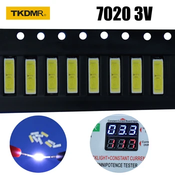 TKDMR 100/50TK SMD LED 7020 3v 0,5 W 240mA soe Valge 40LM jaoks LG TV Backlight LEHWS7OP16KZ PPYR71U23GZ000400