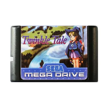 Twinkle Lugu 16-bitine MD Mäng Kaardi Jaoks Sega Mega Drive Jaoks SEGA Genesis