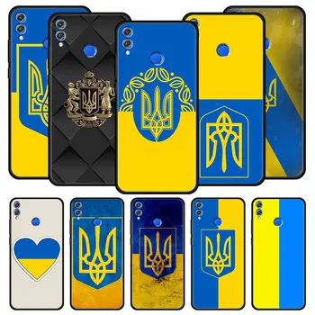 Ukrainew Lipu Telefoni Puhul Au 50 20 Pro 10 9 Lite 20s 10i 20i 9X 8S 8X 8A 7A 7X Huawei Y6 Y7 Y9 2019 Y9s Pehme Must Kate